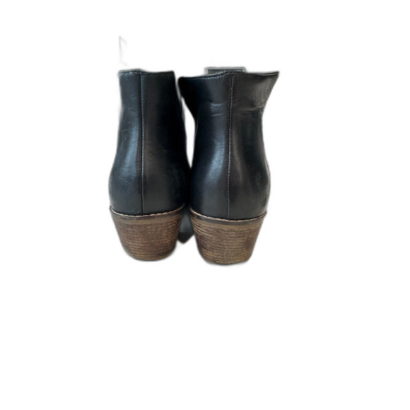 Cole Haan Abbot Black Leather Booties Size 8.5 - Picture 8 of 10